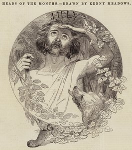 Cabezas de los meses