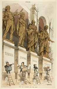 Los viejos líderes y los nuevos de Joseph Keppler