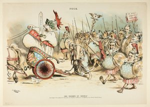El triunfo de Boodle, de Boodle de Joseph Keppler