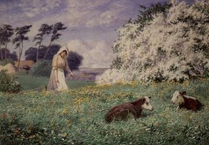 Alimentando a los Terneros de Joseph Kirkpatrick