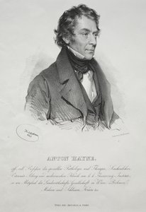 Retrato del Dr. Anton Hayne de Joseph Kriehuber