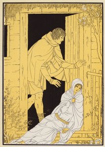 Berthe aux Grands Pieds (litografía en color)