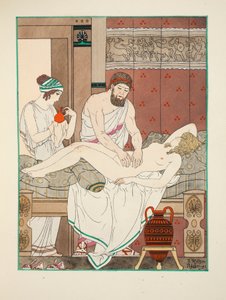 Masaje médico, ilustración de 