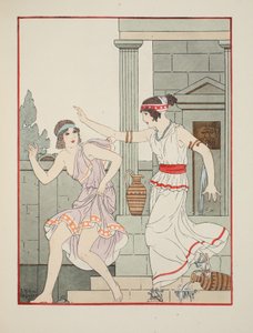 Golpeado con la palma de la mano, ilustración de 