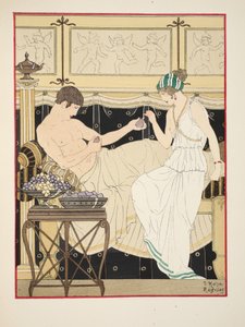 Nos atiborramos de uvas e higos al menos, ilustración de 