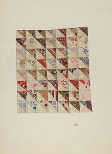 Pieza de retazos de calicó de Joseph L. Boyd