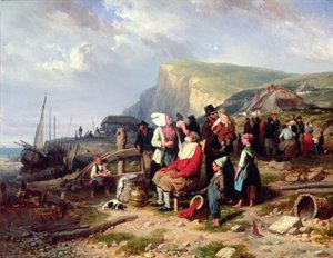 Regresando a casa, 1846 de Joseph Louis Hippolyte Bellange