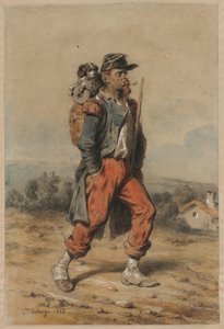 Soldado con Perro, 1853