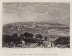 Jerusalén desde el Monte de los Olivos