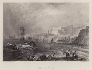Malta de Joseph Mallord William (after) Turner