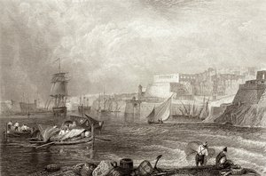 Malta de Joseph Mallord William (after) Turner