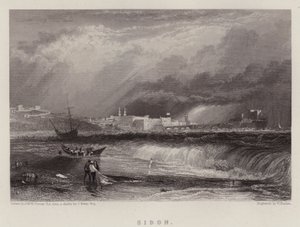 Sidón de Joseph Mallord William (after) Turner