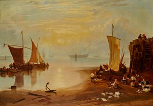 Sol saliendo a través del vapor de Joseph Mallord William (after) Turner