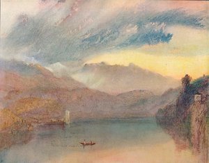 Un lago suizo, 1909