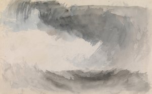 Una tormenta en el mar de Joseph Mallord William Turner