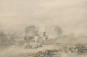 Siembra de otoño del grano, c.1794