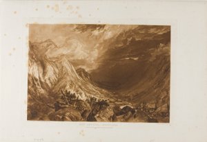 Ben Arthur, lámina 69 de Liber Studiorum de Joseph Mallord William Turner