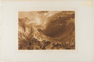 Ben Arthur, lámina 69 de Liber Studiorum de Joseph Mallord William Turner
