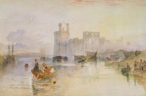 Castillo de Caernarvon, c.1833