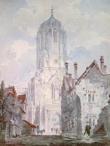 Christ Church, Oxford, 1795 de Joseph Mallord William Turner