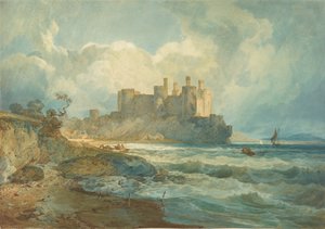 Castillo de Conway, Gales del Norte de Joseph Mallord William Turner