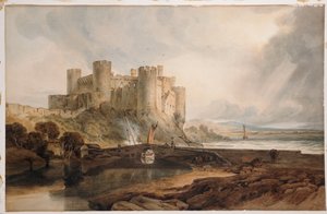 Castillo de Conway, c.1802 de Joseph Mallord William Turner