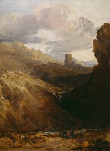 Castillo de Dolbadarn de Joseph Mallord William Turner