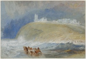 Dunwich, Suffolk, c.1827 (acuarela sobre papel) de Joseph Mallord William Turner