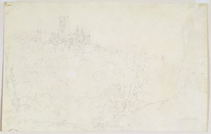 Durham, c.1801 de Joseph Mallord William Turner