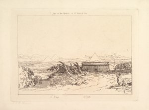 Quinta plaga de Egipto Liber Studiorum, parte III, lámina 16, 1808 de Joseph Mallord William Turner