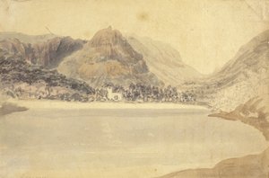 El lago Grassmere y la iglesia