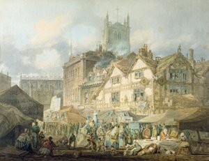 High Green, Queen Square, Wolverhampton de Joseph Mallord William Turner