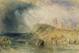 Isla Sagrada, Northumberland, c.1820 de Joseph Mallord William Turner