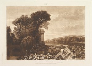 Isis Liber Studiorum, parte XIV, placa 68, 1 de enero de 1819 de Joseph Mallord William Turner