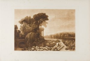 Isis, placa 68 de Liber Studiorum de Joseph Mallord William Turner