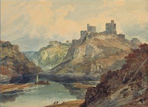 Castillo de Kilgarran, c.1798 (acuarela sobre papel) de Joseph Mallord William Turner