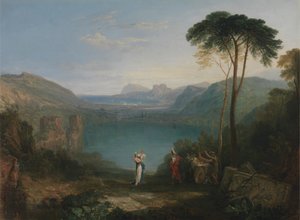 Lago Averno: Eneas y la sibila de Cumea de Joseph Mallord William Turner