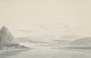 Paisaje, después de John Robert Cozens (1752-99) de Joseph Mallord William Turner