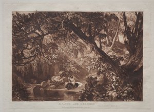 Liber Studiorum: Esaco y Hesperie de Joseph Mallord William Turner