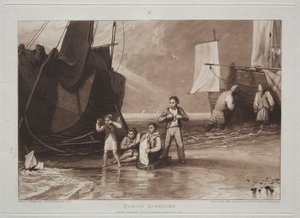 Liber Studiorum: Aficionados al mar de Joseph Mallord William Turner