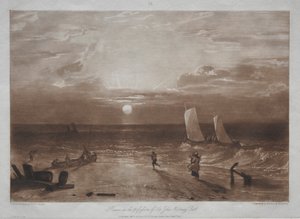 Liber Studiorum: Mildmay Sea-piece de Joseph Mallord William Turner