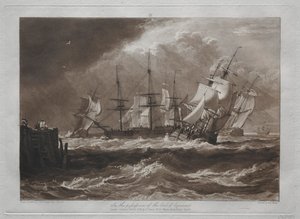Liber Studiorum: Barcos en una Brisa de Joseph Mallord William Turner