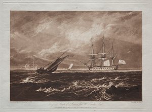 Liber Studiorum: La pieza del mar del líder de Joseph Mallord William Turner