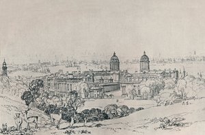 Londres desde Greenwich Park de Joseph Mallord William Turner