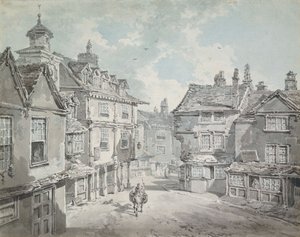 Calle del Mercado, Lichfield de Joseph Mallord William Turner