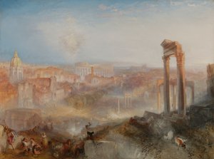 Roma moderna, Campo Vaccino de Joseph Mallord William Turner