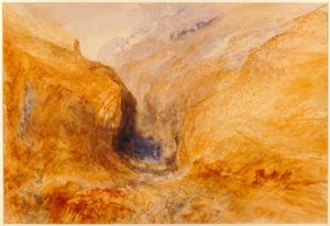 Paisaje montañoso de Joseph Mallord William Turner