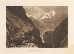 Monte St. Gothard, parte II, placa 9