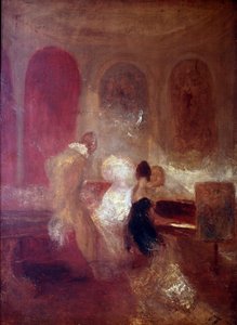 Fiesta de música, Castillo de East Cowes, c.1835 de Joseph Mallord William Turner
