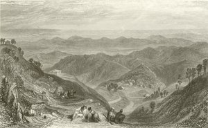 Mussooree y el Dhoon, desde Landour de Joseph Mallord William Turner